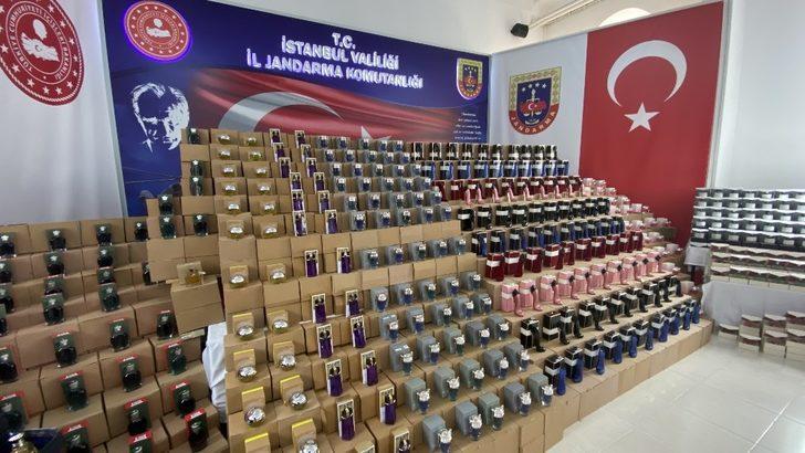 İstanbul İl Jandarma Komutanlığı’ndan dev sahte parfüm operasyonu G5