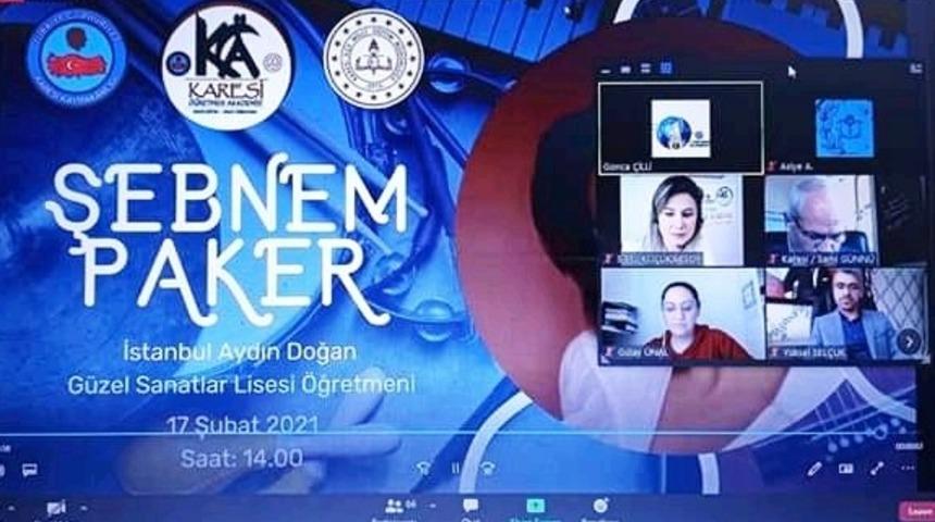 Karesi Öğretmen Akademisi, ”Şebnem Paker ile “Dinle” dedi