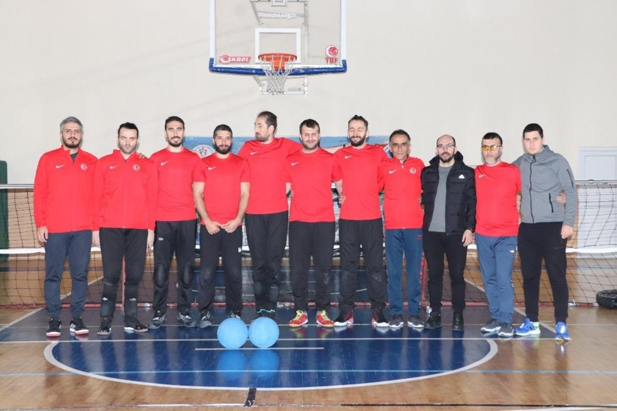 Goalball erkek milli takımı Karaman&rsquo;da enerji topluyor