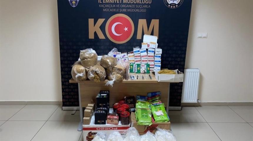 Nevşehir&rsquo;de bağ evinde ka&ccedil;ak t&uuml;t&uuml;n ele ge&ccedil;irildi