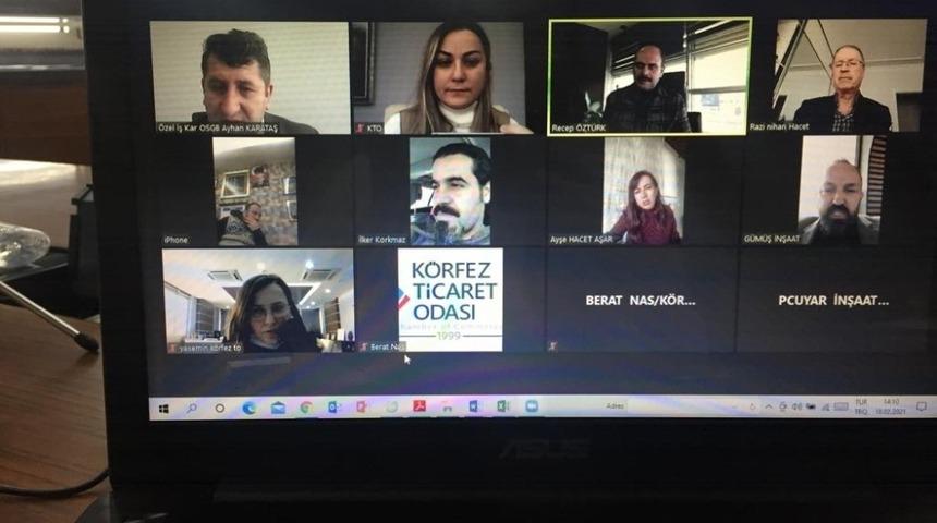 KTO’nun çalışmaları görüşüldü