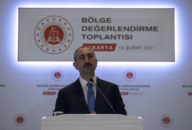 Adalet Bakanı Gül, Sakarya'da Bölge Değerlendirme Toplantısı'nda konuştu: G4