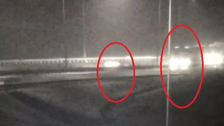 Otobandaki ters şerit faciası kamerada G1