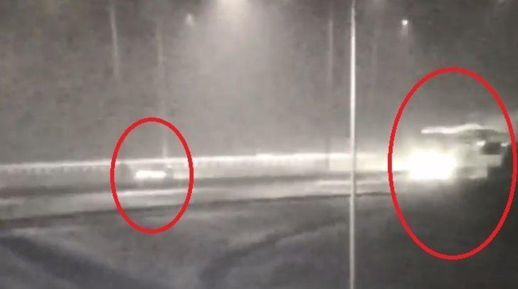 Otobandaki ters şerit faciası kamerada G2