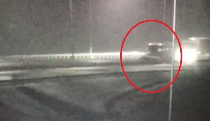 Otobandaki ters şerit faciası kamerada G3