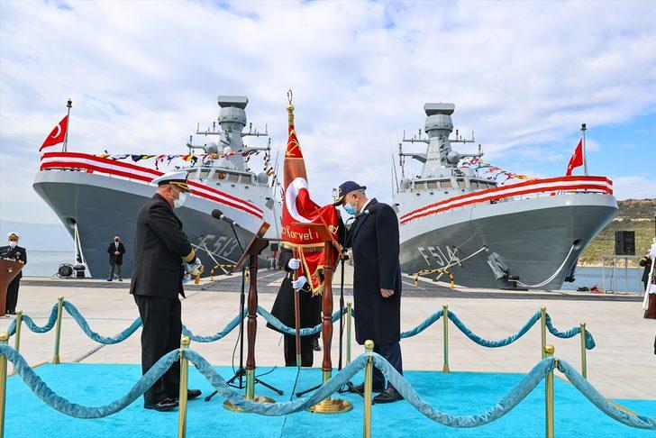 Milli Savunma Bakanı Akar, 2. Korvet Filotillası Komodorluğu Sancak Tevcih Töreni'nde konuştu: (2) G2