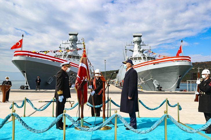 Milli Savunma Bakanı Akar, 2. Korvet Filotillası Komodorluğu Sancak Tevcih Töreni'nde konuştu: (2) G4