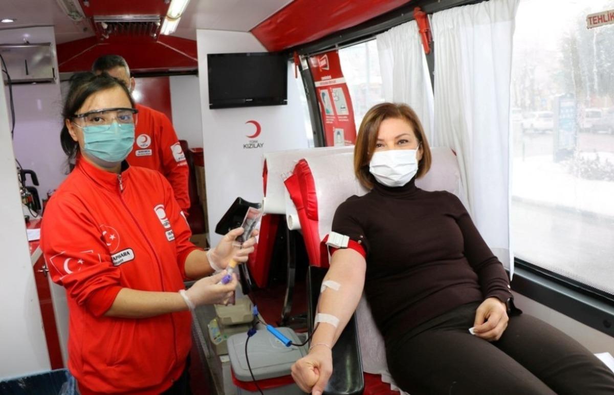 Başkan K&ouml;se&rsquo;den kan bağışı kampanyasına destek