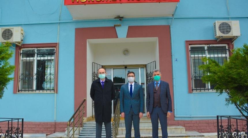 Kaymakam Fatih Yıldız’a ziyaret