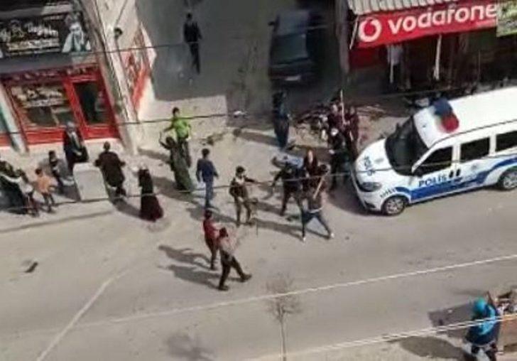 Şanlıurfa’da taşlı sopalı kavga kamerada G2