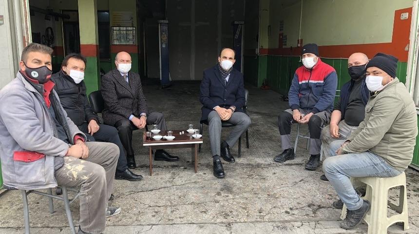 Başkan Altay sanayi esnafına teşekk&uuml;r etti