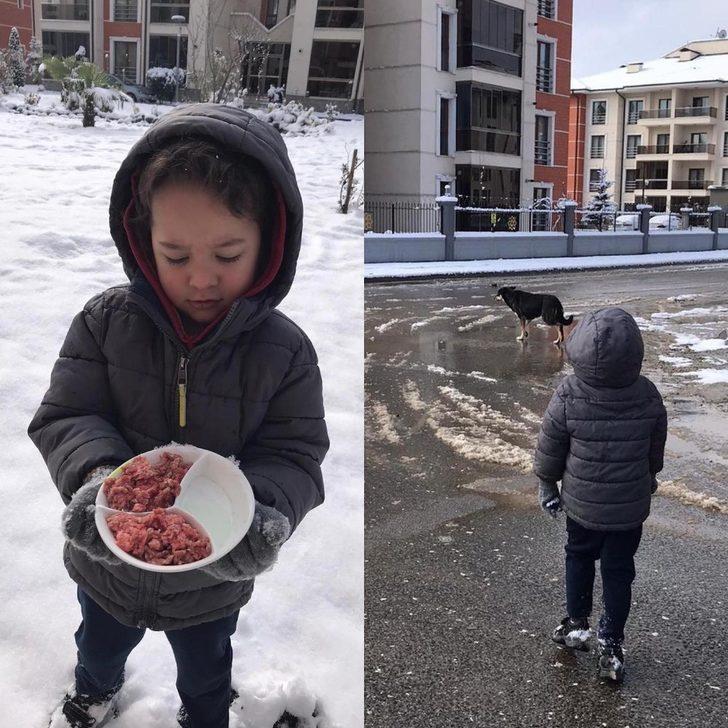 4 Yaşındaki minikler, dostlarını unutmadı G3