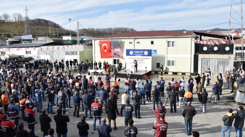 Kdz. Ereğli Belediyesi, iş&ccedil;ilere zamlı maaşları &ouml;dedi