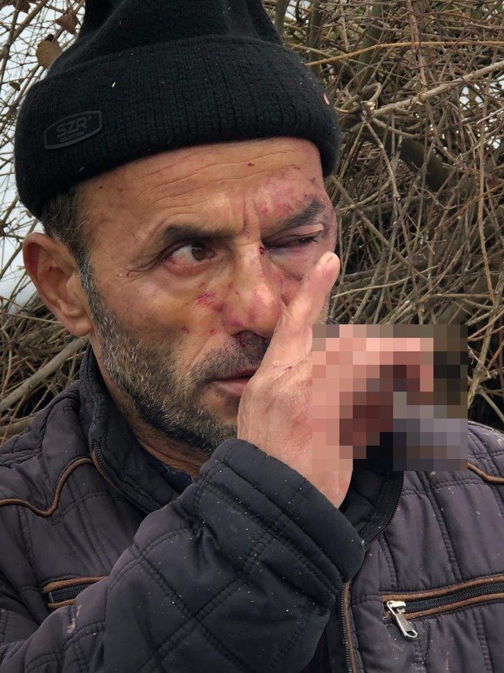 Önünü kestikleri aracın şoförünü darp ettikten sonra camları kırıp kaçtılar G3