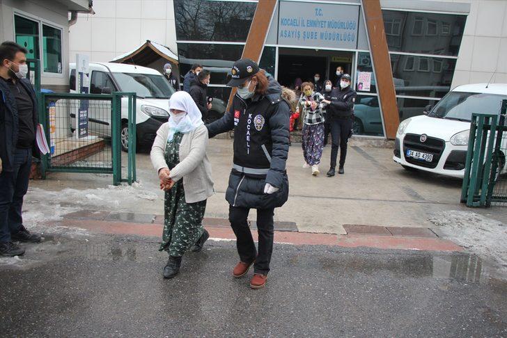 GÜNCELLEME - Kocaeli merkezli hırsızlık operasyonunda yakalanan 20 şüpheliden 11'i tutuklandı G1