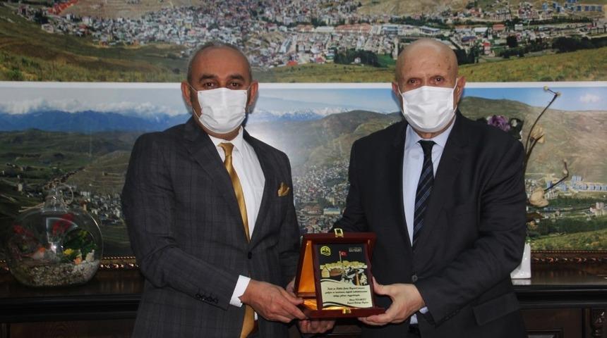 Emniyet M&uuml;d&uuml;r Yardımcısı G&uuml;ney&rsquo;den veda ziyareti