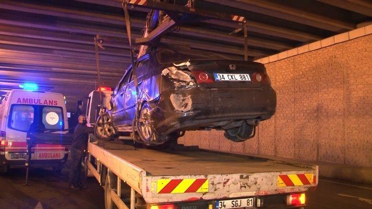 Fatih’te alkollü sürücü kazaya davetiye çıkardı G5