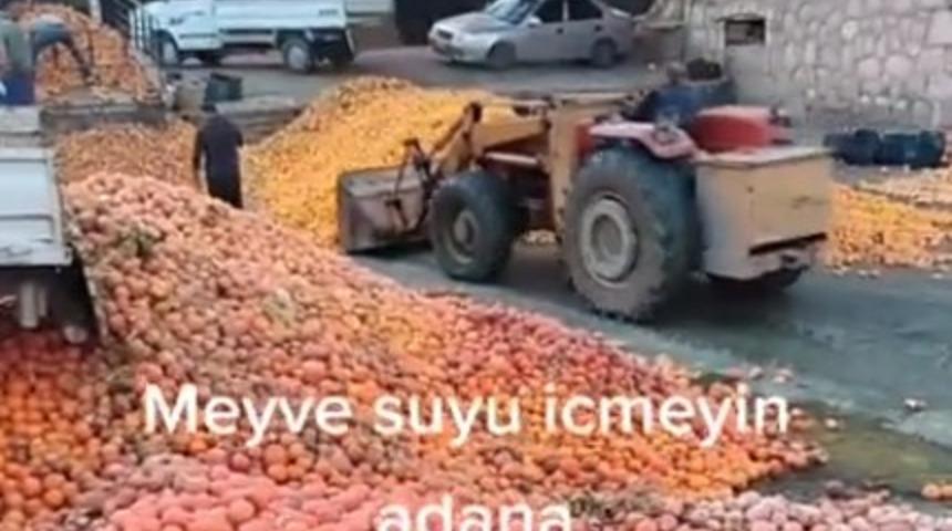 &Ccedil;&uuml;r&uuml;m&uuml;ş meyvelerin meyve suyu olduğu iddia edildi