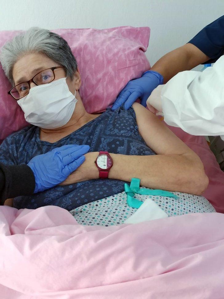 Yaşlı ve engelli bireyler ile personelin 2’nci doz aşısı tamamlandı G2