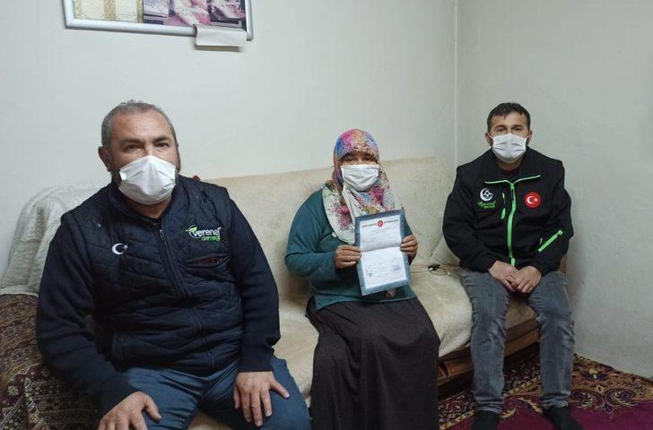 Evine tekrar kavuştu G1