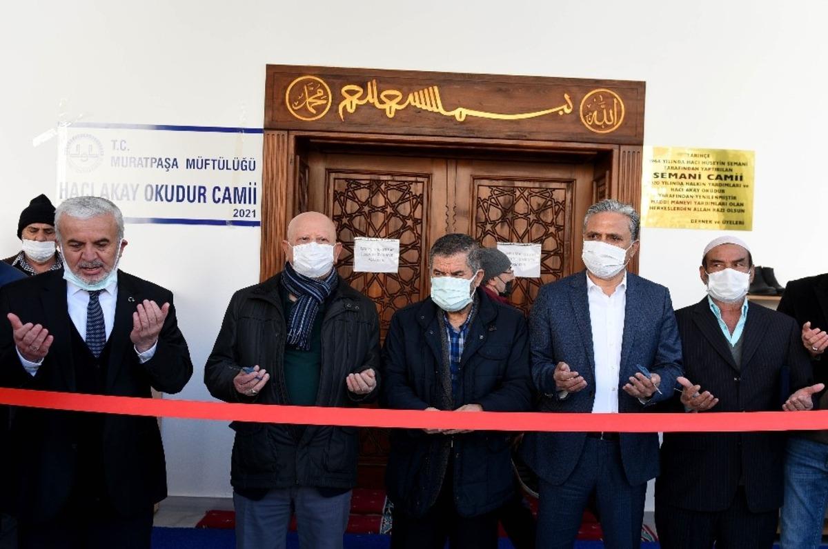 Hacı Akay Okudur Cami ibadete a&ccedil;ıldı