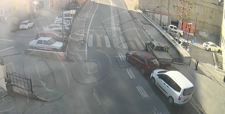 Doğu Karadeniz’de dikkatsiz sürücülerin kazaları şehir polis kameralarına yansıdı G4