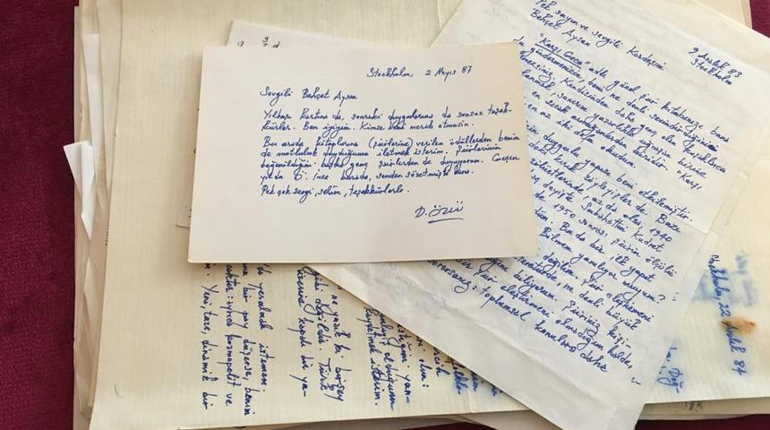 Demir &Ouml;zl&uuml;'n&uuml;n 1984'te Beh&ccedil;et Aysan'a yazdığı mektup: "T&uuml;rk edebiyatının en b&uuml;y&uuml;k sorunu d&uuml;nya akımlarıyla karşılaşmak ve hesaplaşmak"