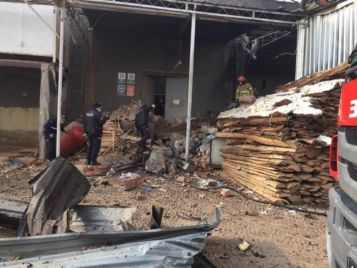 Mobilya fabrikasında patlama: 1 ölü 5 ağır yaralı G2