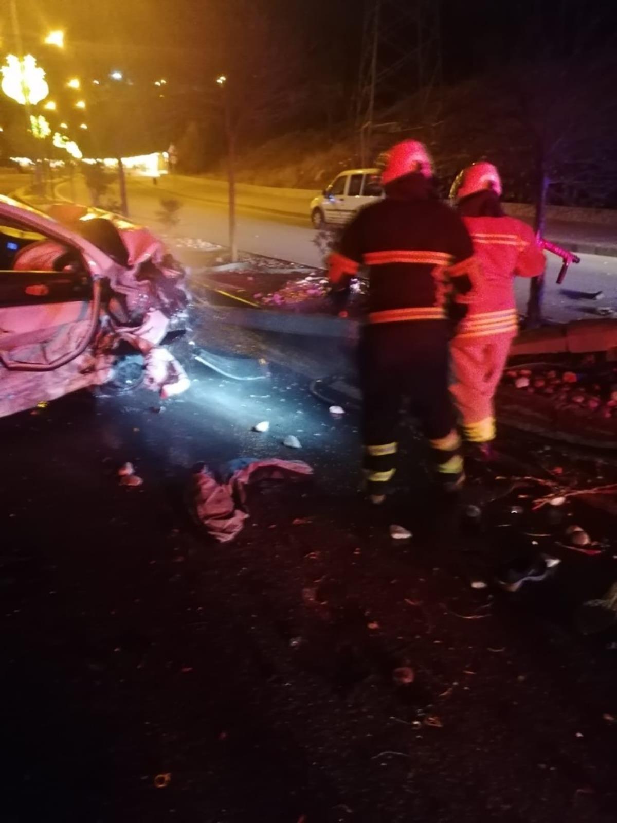 Mardin&rsquo;de trafik kazası: 2 yaralı