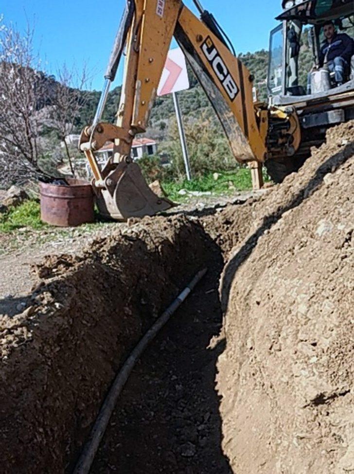 Datça’da içme suyu hat yenileme çalışması G1