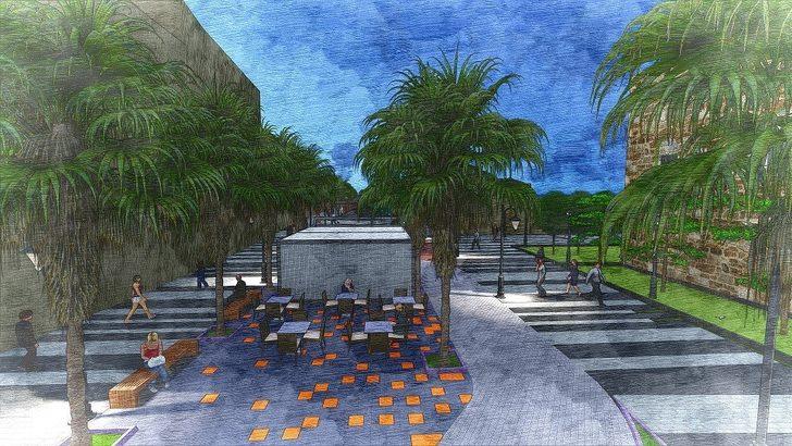 Tarihi Barbaros Bulvarı’na yeşil dokunuş G1