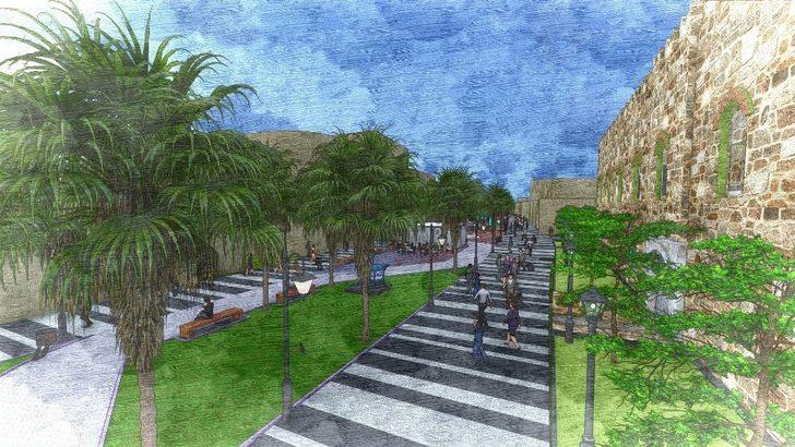 Tarihi Barbaros Bulvarı’na yeşil dokunuş G2