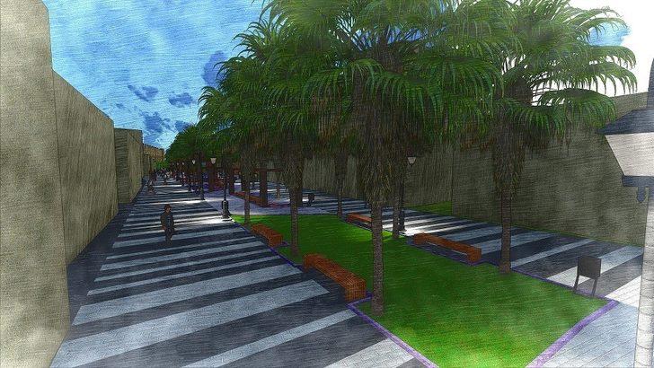 Tarihi Barbaros Bulvarı’na yeşil dokunuş G3