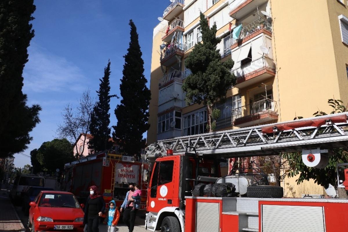 Antalya&rsquo;da aspirat&ouml;r yangını korkuttu