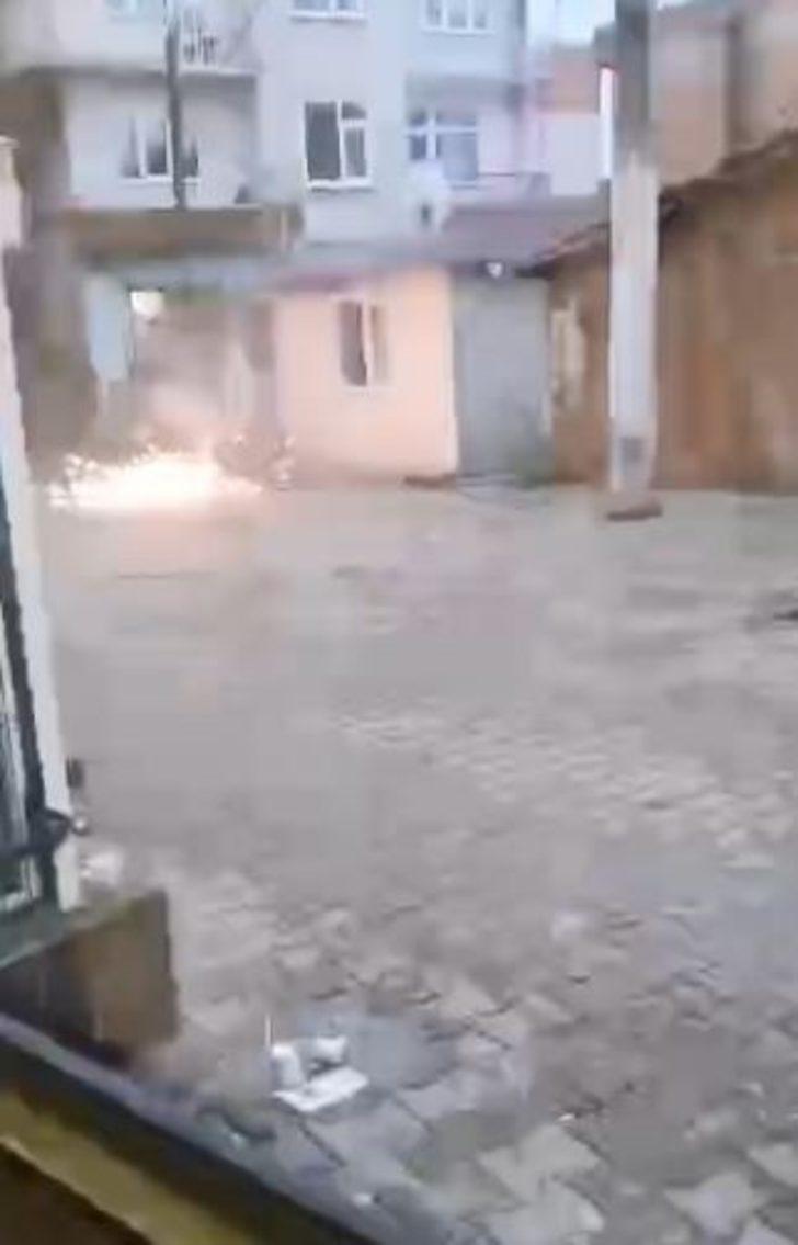 Canını hiçe sayıp patlayan akım tellerine tekme attı G4