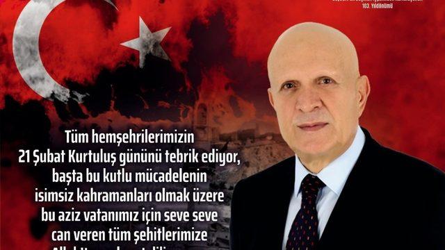 Başkan Pekmezci’den kurtuluş mesajı