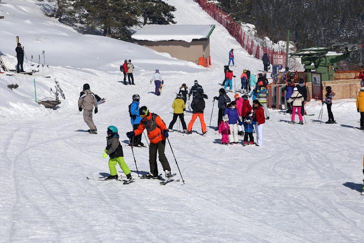 GRAFİKLİ - KIŞ TURİZMİNİN GÖZDE MERKEZLERİ - Köroğlu Dağları'nın zirvesindeki kayak merkezi: Kartalkaya G4