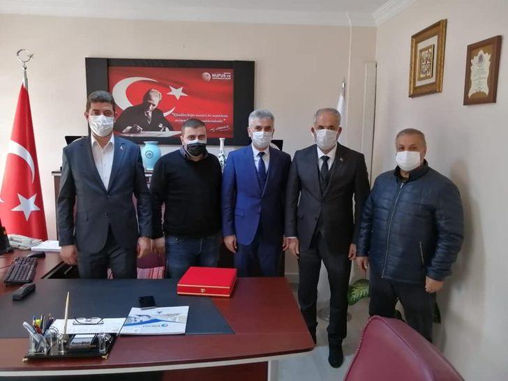 Başkan Yaman’dan İl Jandarma Komutanı Sandal’a ziyaret G3