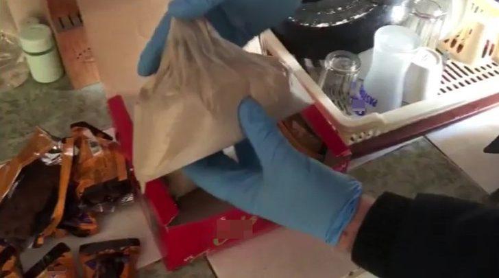 Kek kutusunda uyuşturucu ticareti polise takıldı G2