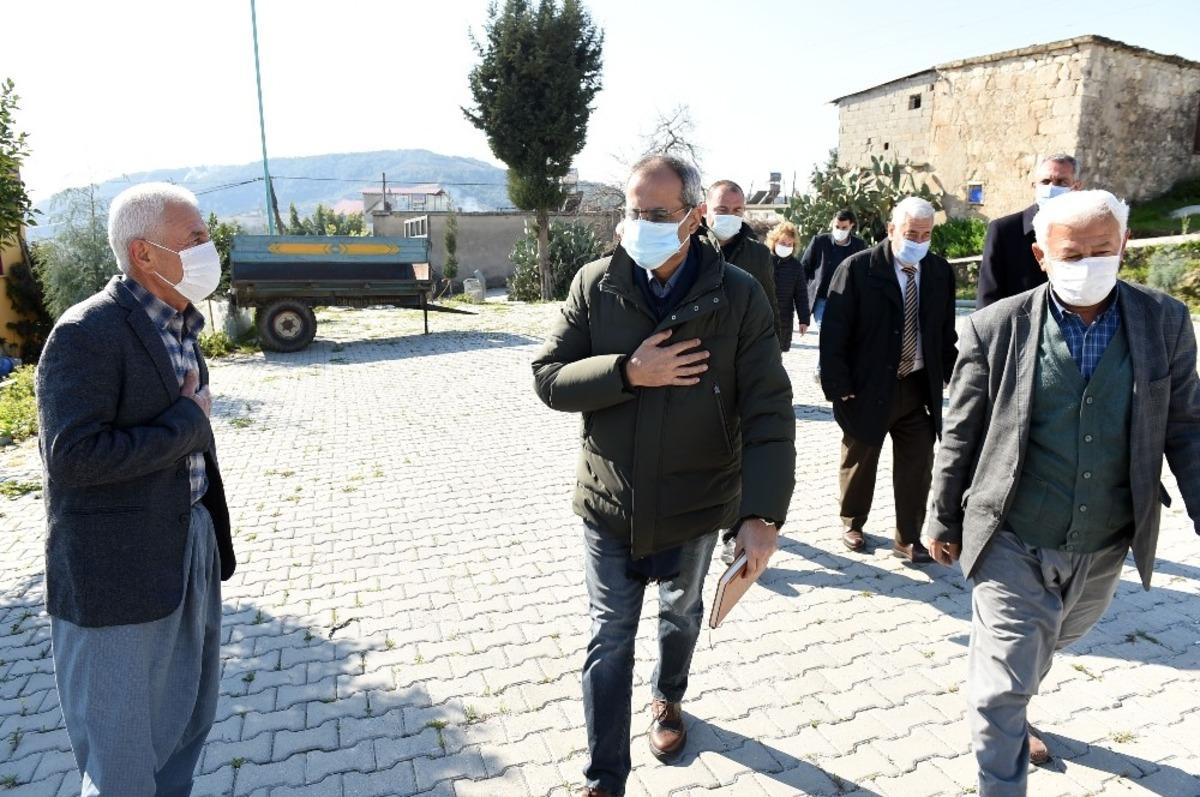 Başkan Bozdoğan hafta sonu 39 k&ouml;y&uuml; ziyaret etti