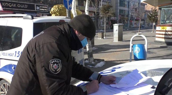 Kars’ta polisten eksi 12 derecede uygulama G2