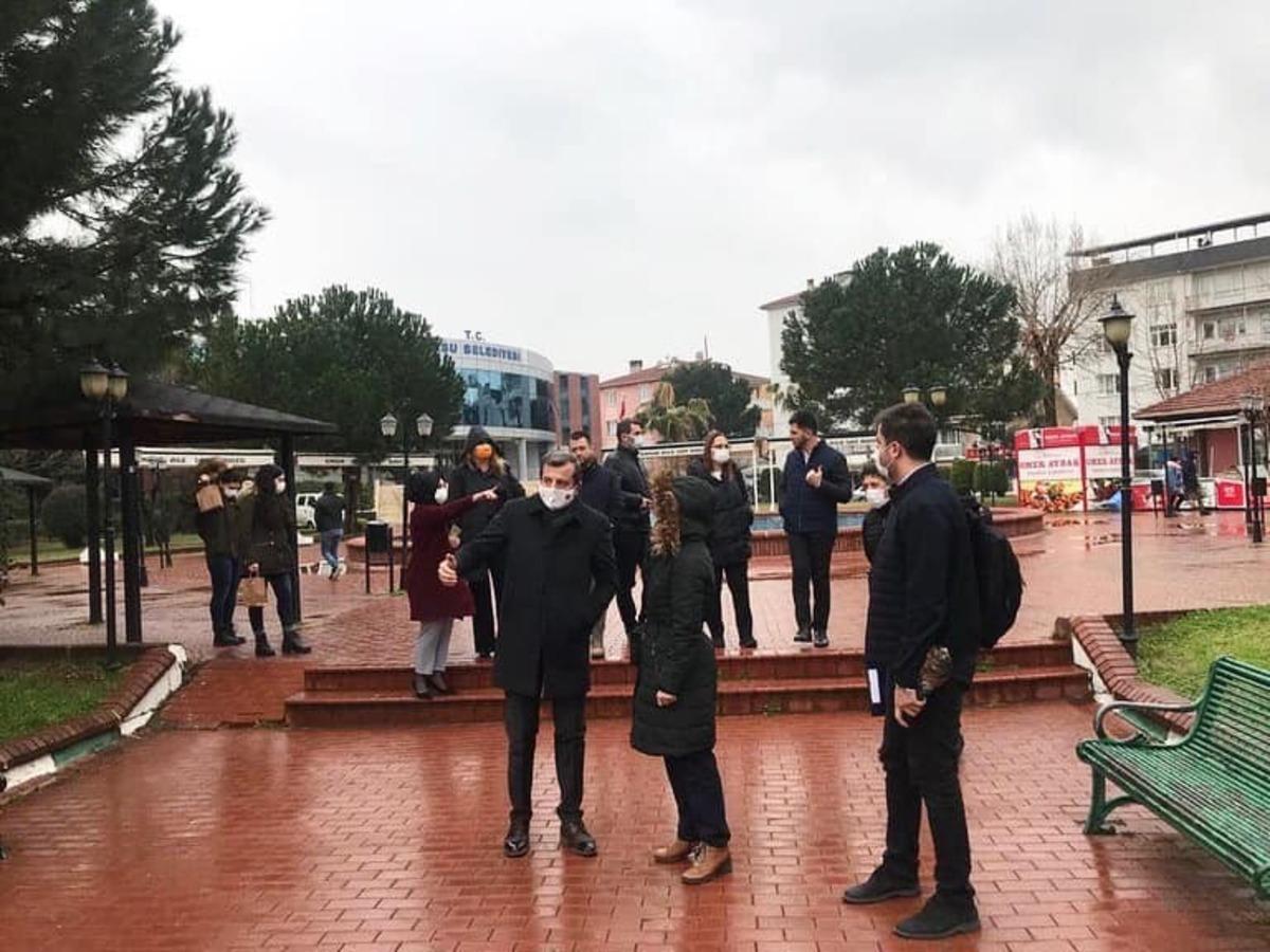 G&uuml;rsu&rsquo;nun kalbi ve simgesi olacak yeni kent meydanı oluşuyor