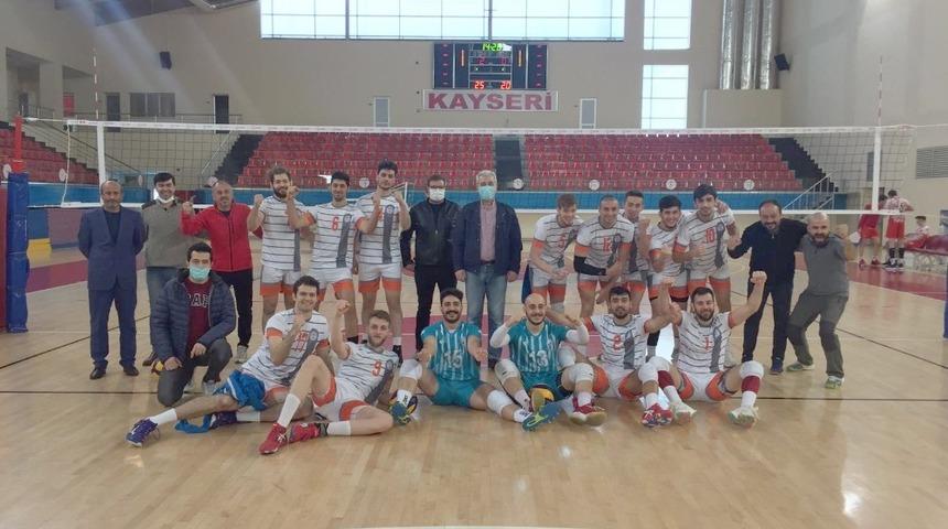 Melikgazi Belediyespor yine galip
