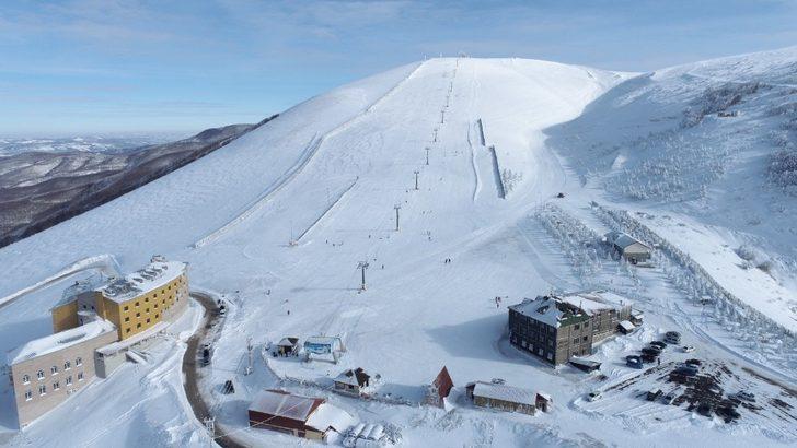 Ladik Akdağ’da kayak keyfi G4