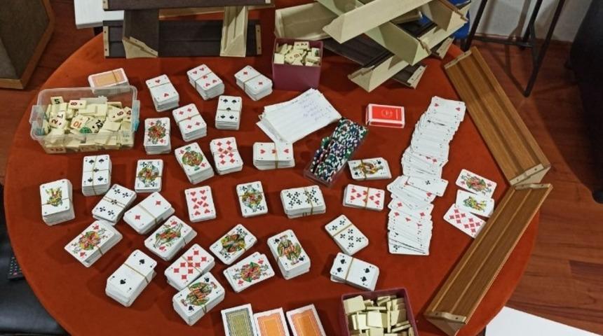 Bolu’da kumarhaneye çevrilen eve operasyon