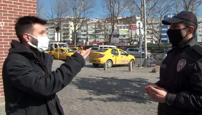 Kısıtlamada ceza yedi, 'şortum için ceza yazdınız' dedi