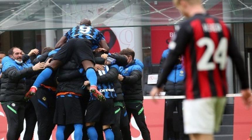 Milano derbisinde Inter güldü