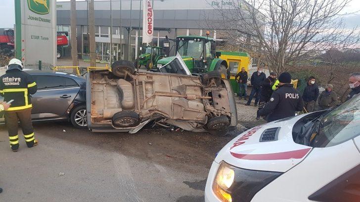 Tekirdağ’da feci kaza: 1 ölü, 1 yaralı G3
