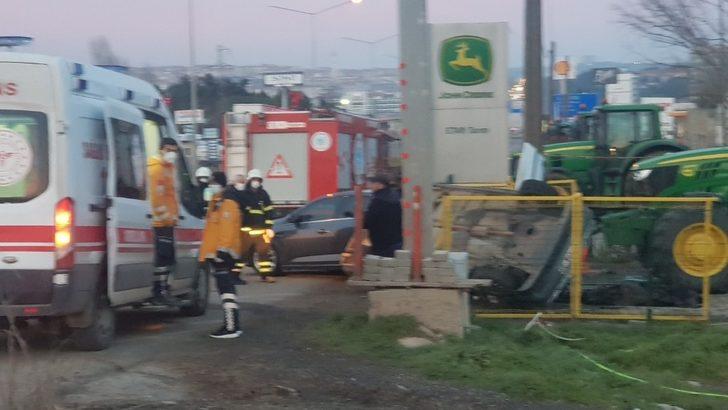 Tekirdağ’da feci kaza: 1 ölü, 1 yaralı G4