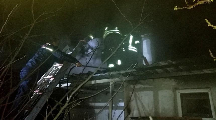 Menteşe Karabağlar Yaylası’nda ev yangını